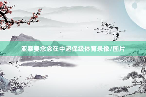 亚泰要念念在中超保级体育录像/图片