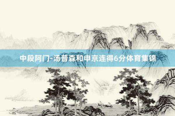中段阿门-汤普森和申京连得6分体育集锦